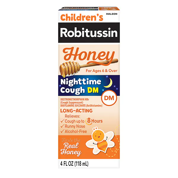 Children’s Robitussin Honey Nighttime Cough and Chest Congestion DM