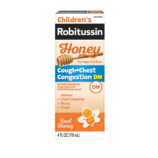 Robitussin Children’s Honey Cough & Chest Congestion DM