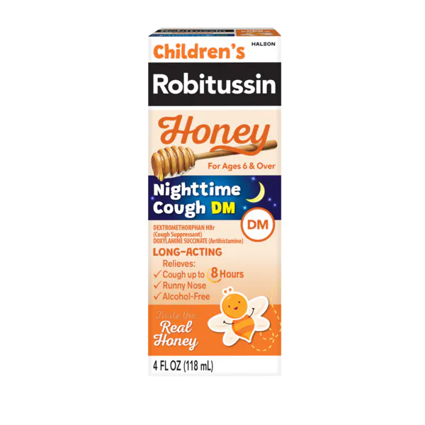 Children’s Robitussin Honey Nighttime Cough and Chest Congestion DM