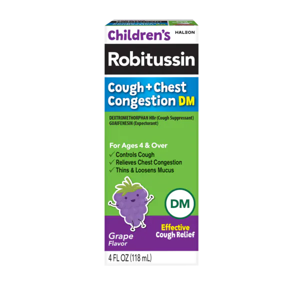 Robitussin Children’s Cough & Chest Congestion DM