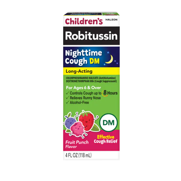 Robitussin Children’s Nighttime Cough Long-Acting DM