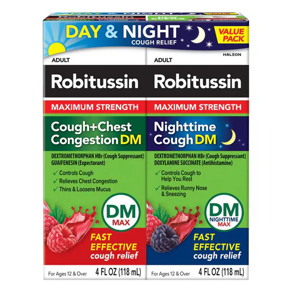 Robitussin Maximum Strength DM Day/Night Value pack