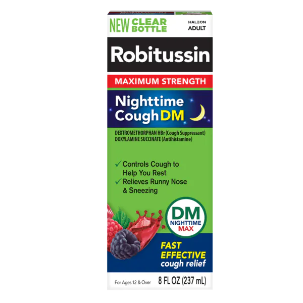 Robitussin Maximum Strength Nighttime Cough DM