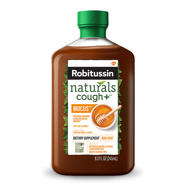 Robitussin Naturals Cough+ Mucus Dietary Supplement