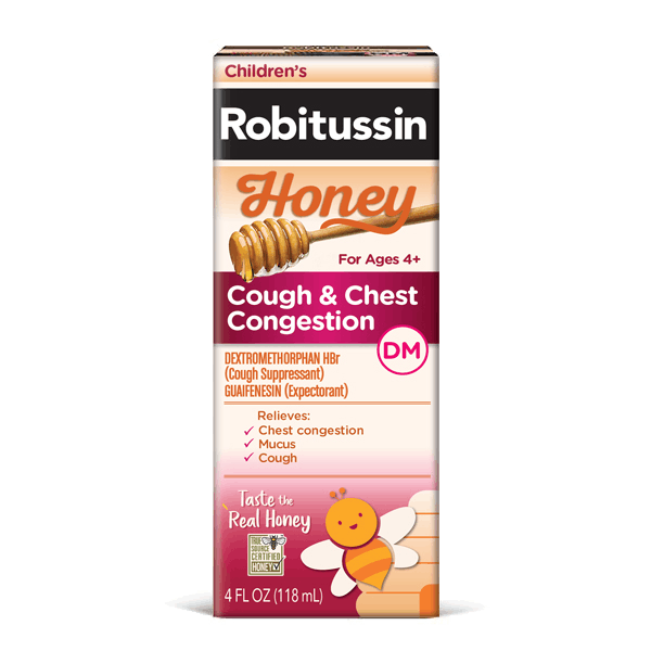 Robitussin Children’s Honey Cough & Chest Congestion DM