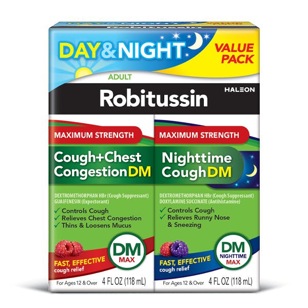 Robitussin Maximum Strength DM Day/Night Value pack