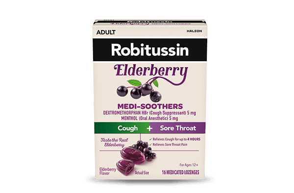 Robitussin Elderberry Medi-Soothers