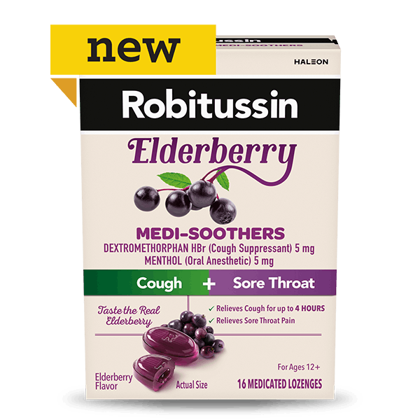 Robitussin Elderberry Medi-Soothers