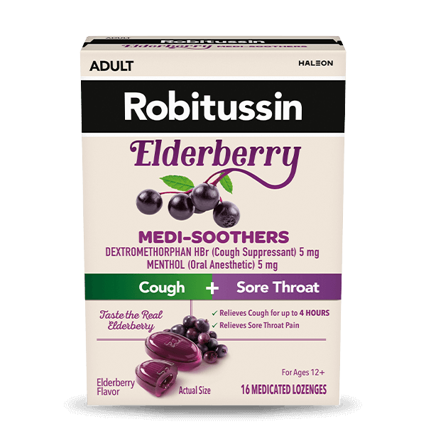 Robitussin Elderberry Medi-Soothers