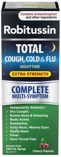 Robitussin Total Cough, Cold & Flu Extra Strength Nighttime