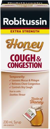 Robitussin Extra Strength Honey Cough & Congestion Robitussin Extra Strength Honey Cough & Congestion
