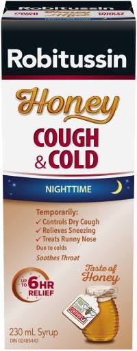 Robitussin Honey Cough and Cold Nighttime Robitussin Honey Cough and Cold Nighttime