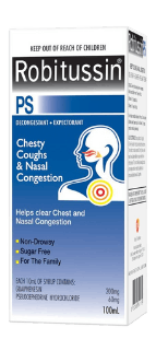 Robitussin PS Chesty Coughs & Nasal Congestion