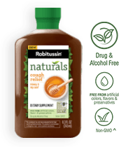 Robitussin Naturals Cough Relief†* Dietary Supplement