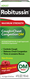 Robitussin Maximum Strength Cough and Chest Congestion DM Robitussin Maximum Strength Cough and Chest Congestion DM