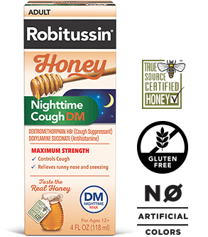 Robitussin Honey Nighttime Cough Dm Robitussin