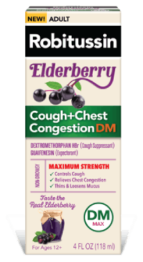 Maximum Strength Elderberry Cough + Chest Congestion DM Maximum Strength Elderberry Cough + Chest Congestion DM