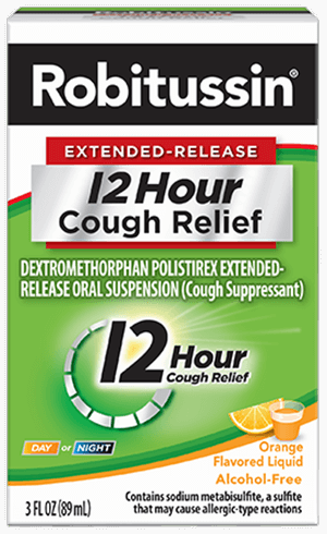 12 Hour Cough Relief Orange
