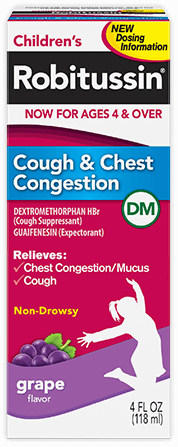Childrens Cough Chest Congestion Grape