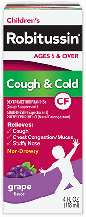 Childrens Cough Cold Grape