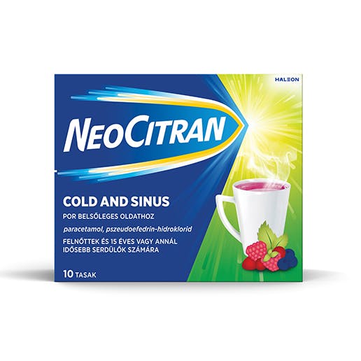 Neo Citran Cold and Sinus por belsőleges oldathoz