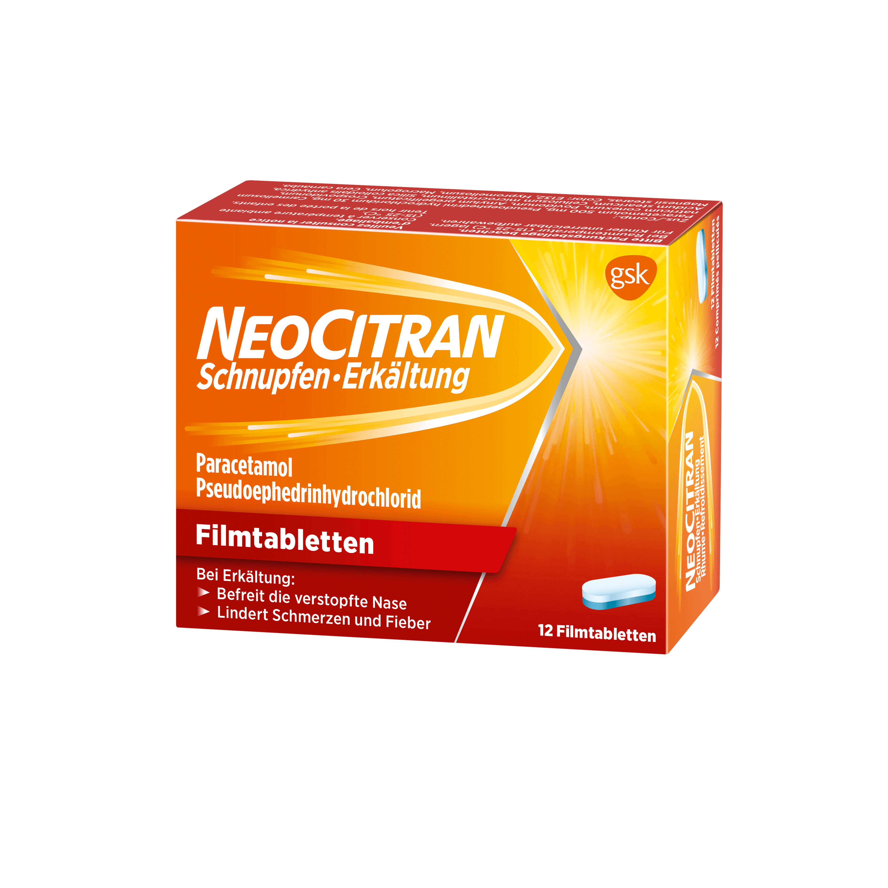 NeoCitran Schnupfen/Erkältung Filmtabletten NeoCitran Schnupfen/Erkältung Filmtabletten