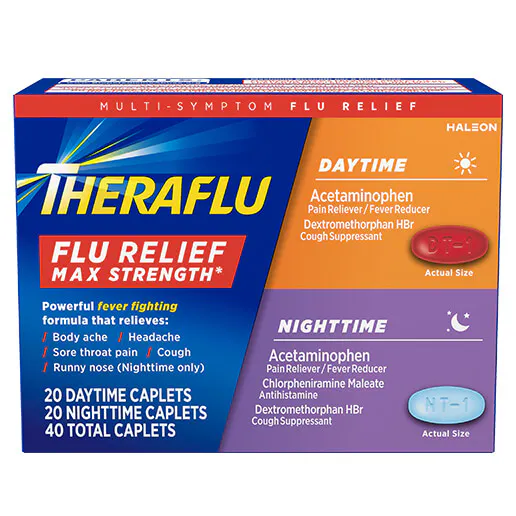 Day/Night Flu Relief Max Strength Caplets Value Pack
