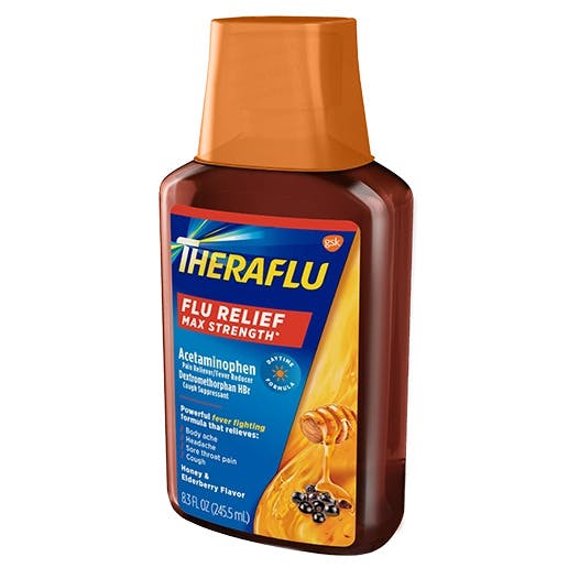Daytime Flu Relief Max Strength Syrup | Theraflu