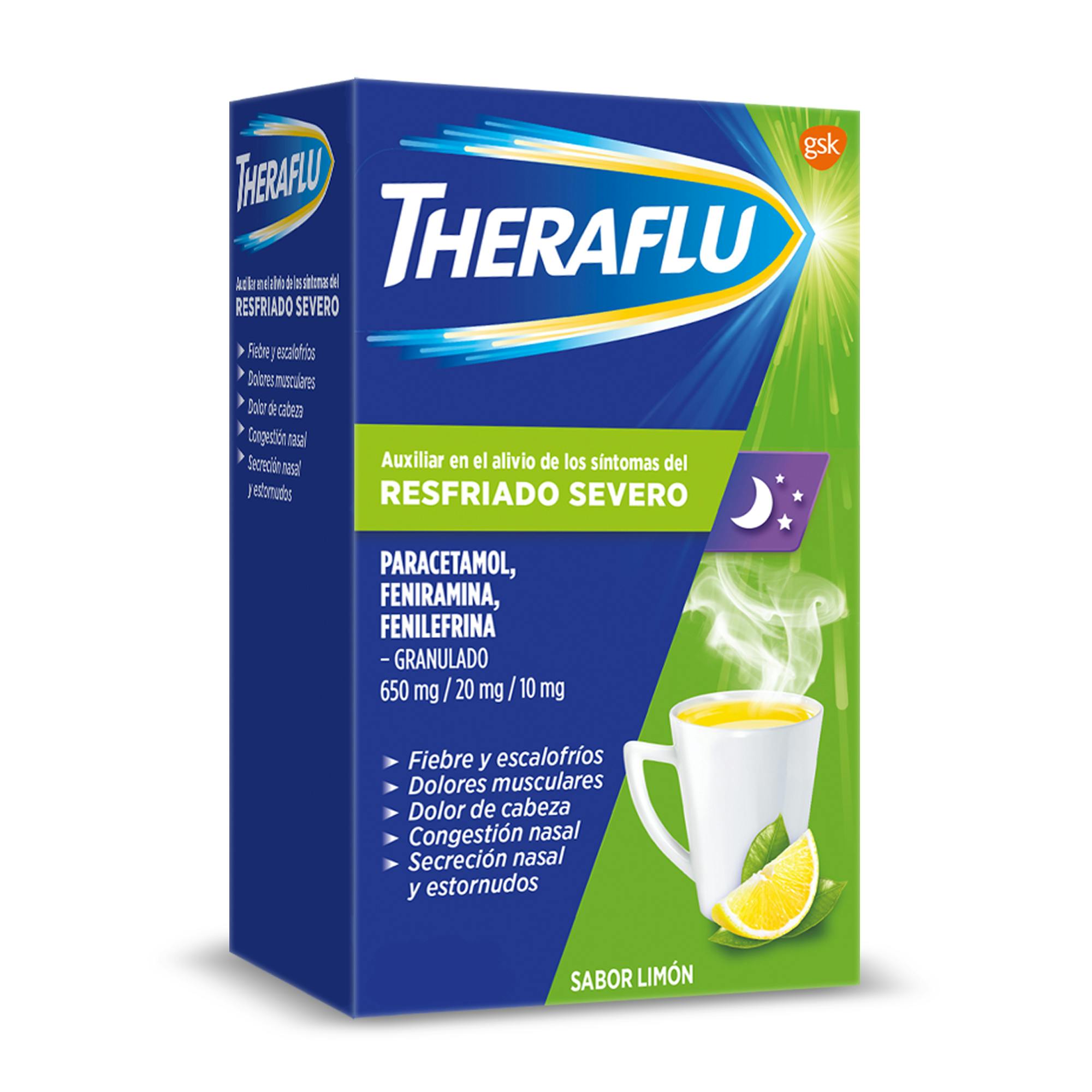 Medicamentos Para La Gripe Y Resfriado Theraflu® 0846