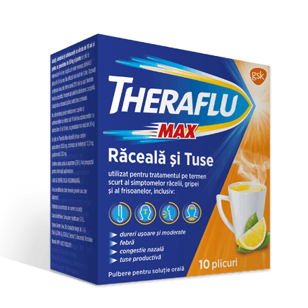 THERAFLU MAX RĂCEALĂ ŞI TUSE