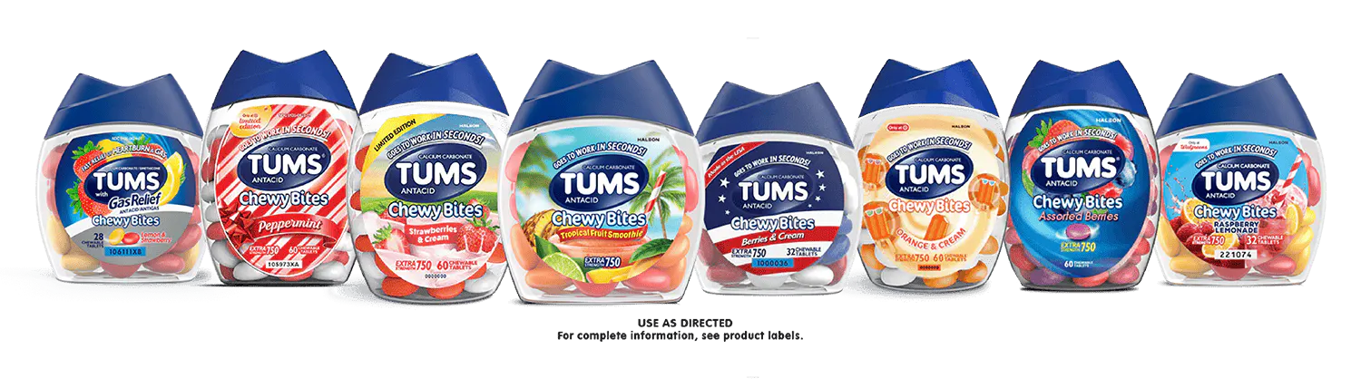 TUMS product group shot