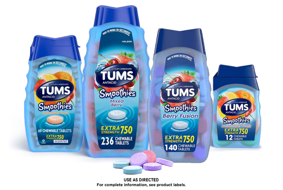 TUMS product group shot