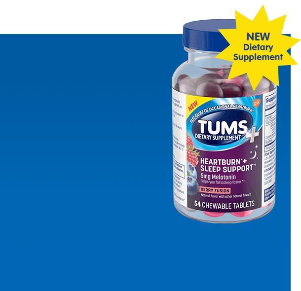 TUMS+ Heartburn + Sleep Support product