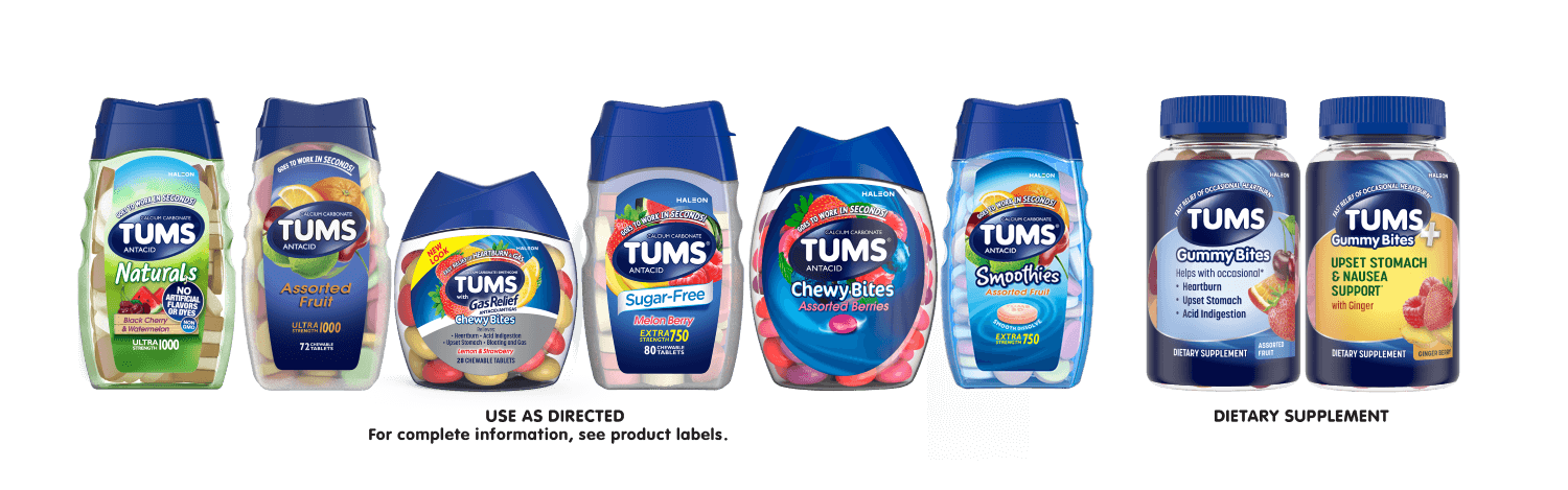 TUMS product group shot