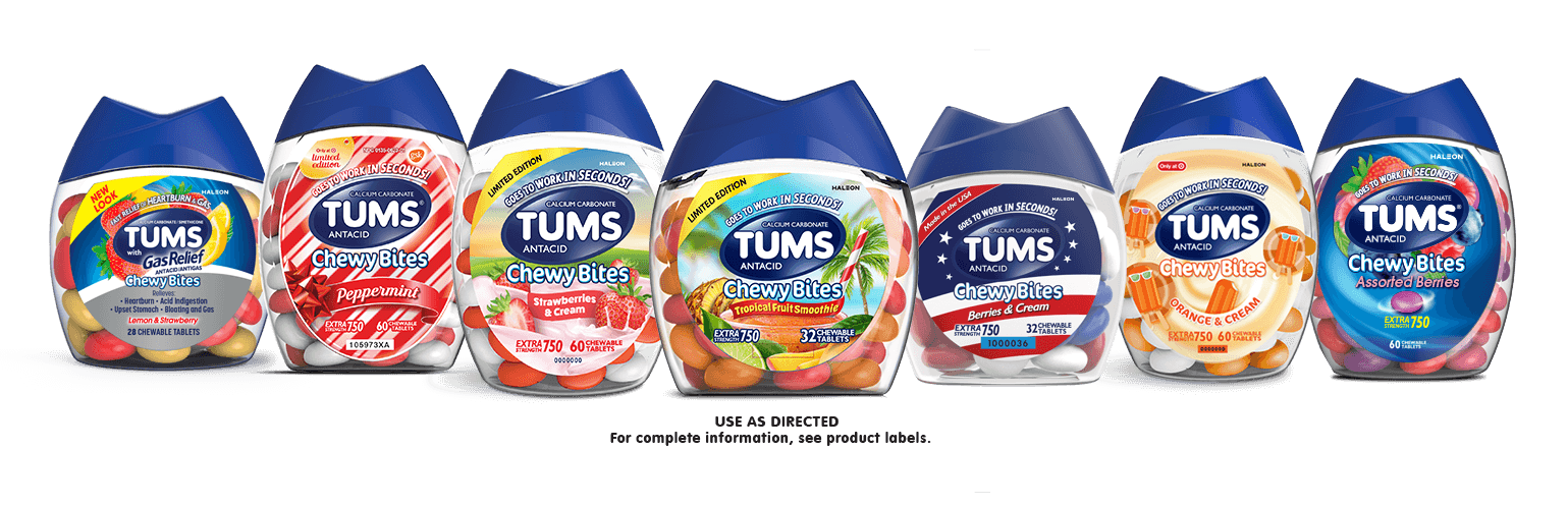 TUMS product group shot