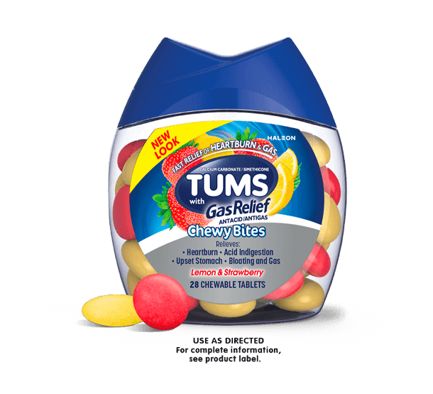 TUMS+ GasRelief product