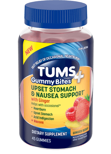 TUMS+ Upset Stomach & Nausea Support product