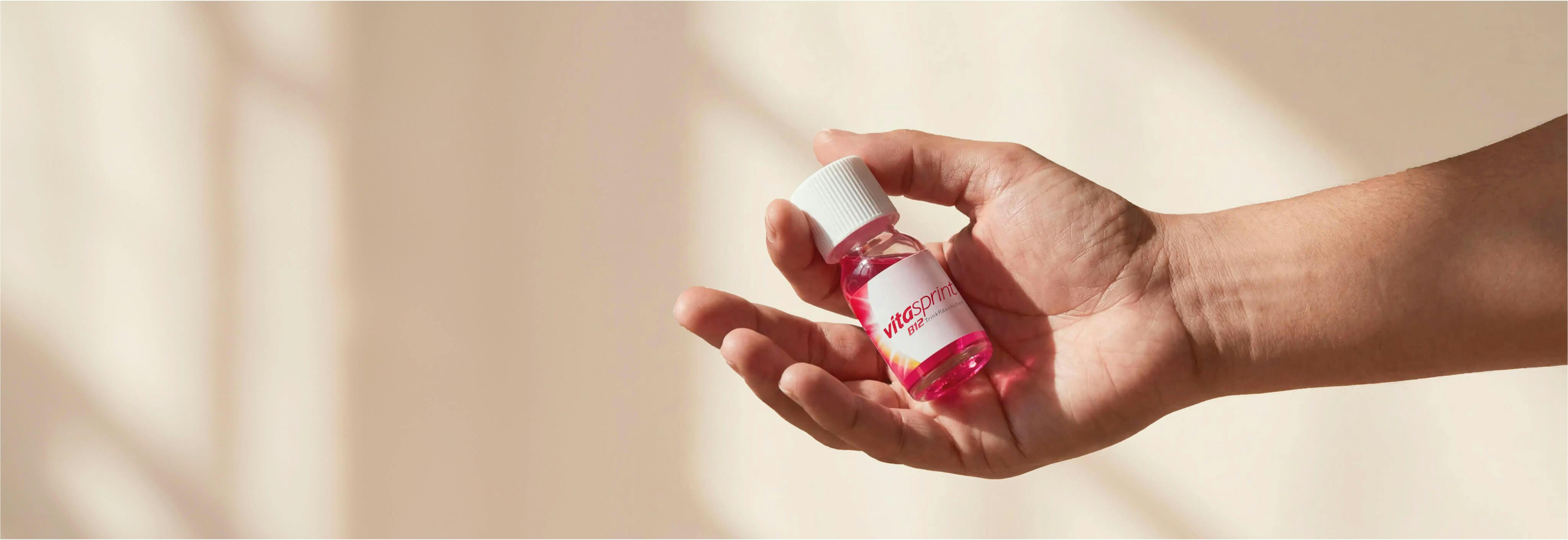 Vitasprint B12 Trinkfläschchen hochdosiertes Vitamin B12 zur Energie‑Aufbaukur