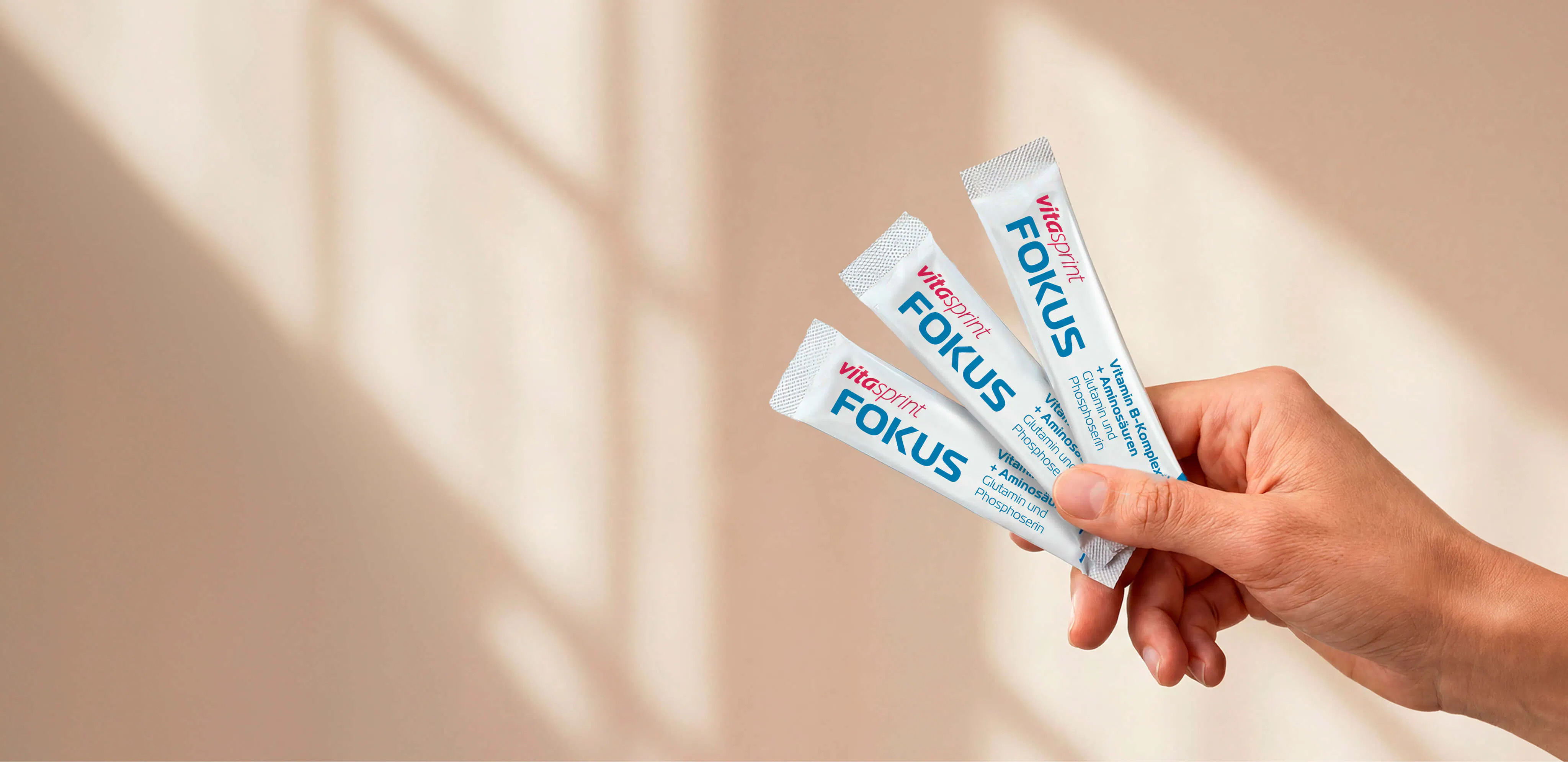 Vitasprint Fokus Direktsticks für Konzentration und mentale Leistungsfähigkeit