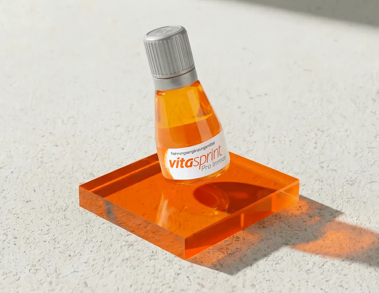 Vitasprint Pro Immun Trinkfläschchen mit Vitamin C, D, B6 und Zink