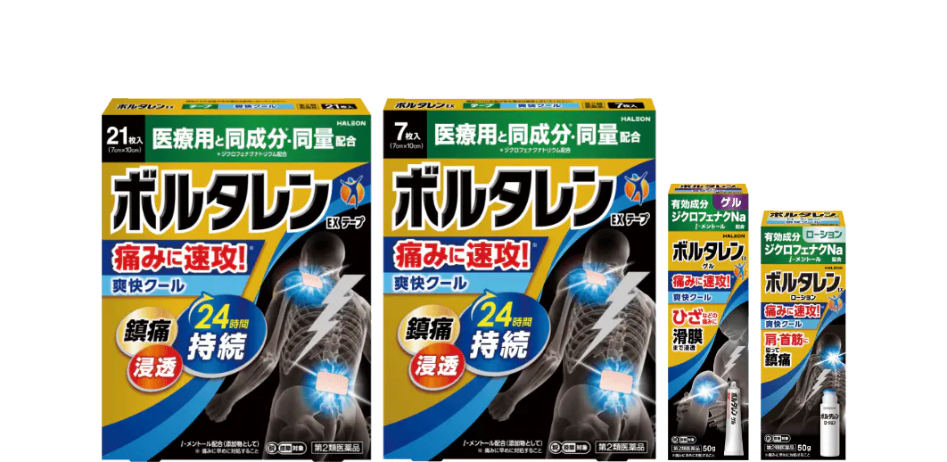 ボルタレン爽快クールのグループ製品画像