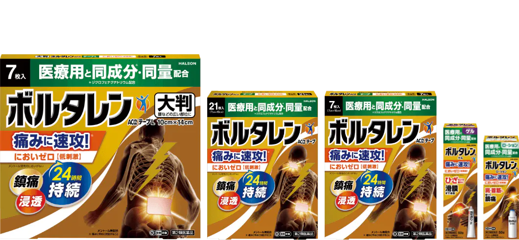 ボルタレンにおいゼロのグループ製品画像