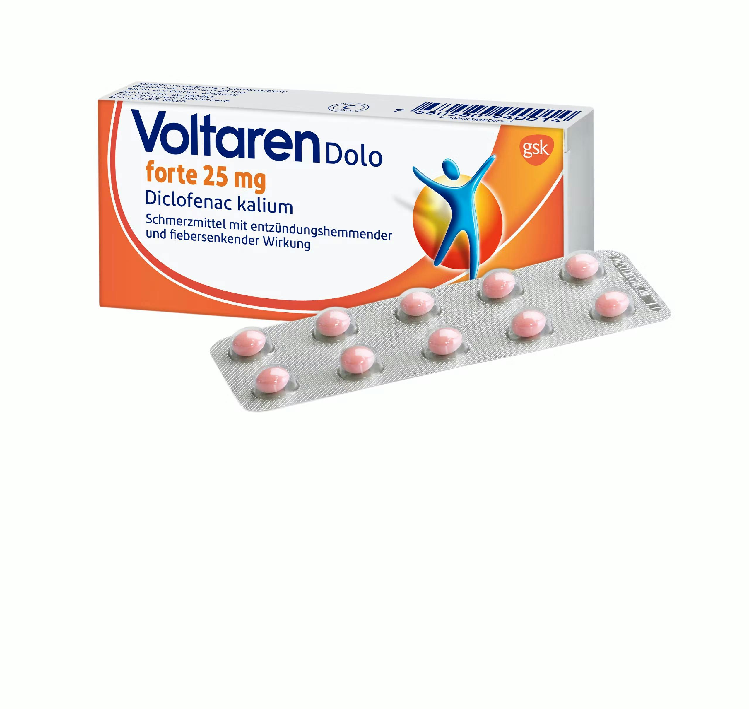 Voltaren dolo forte 25mg Voltaren dolo forte 25mg