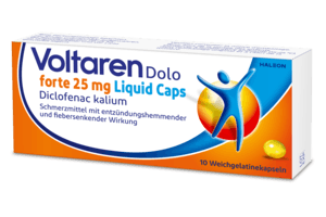Voltaren Dolo forte 25mg Liquid Caps