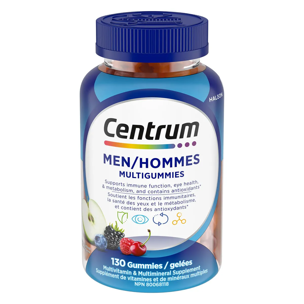 Previous packaging of Centrum Men MultiGummies