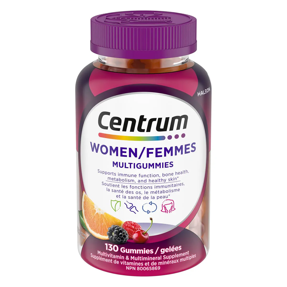 Previous packaging of Centrum Women MultiGummies