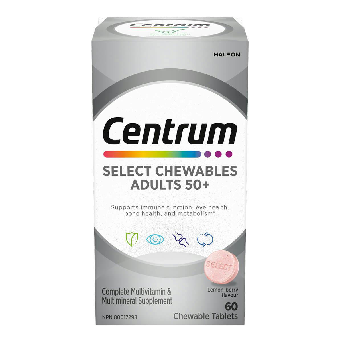 Centrum Adults 50+ Select Chewables