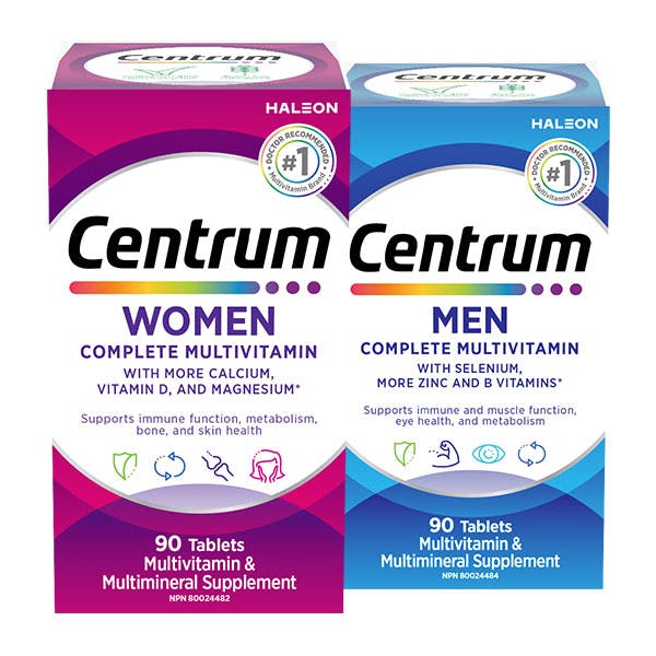 Centrum Women and Centrum Men
