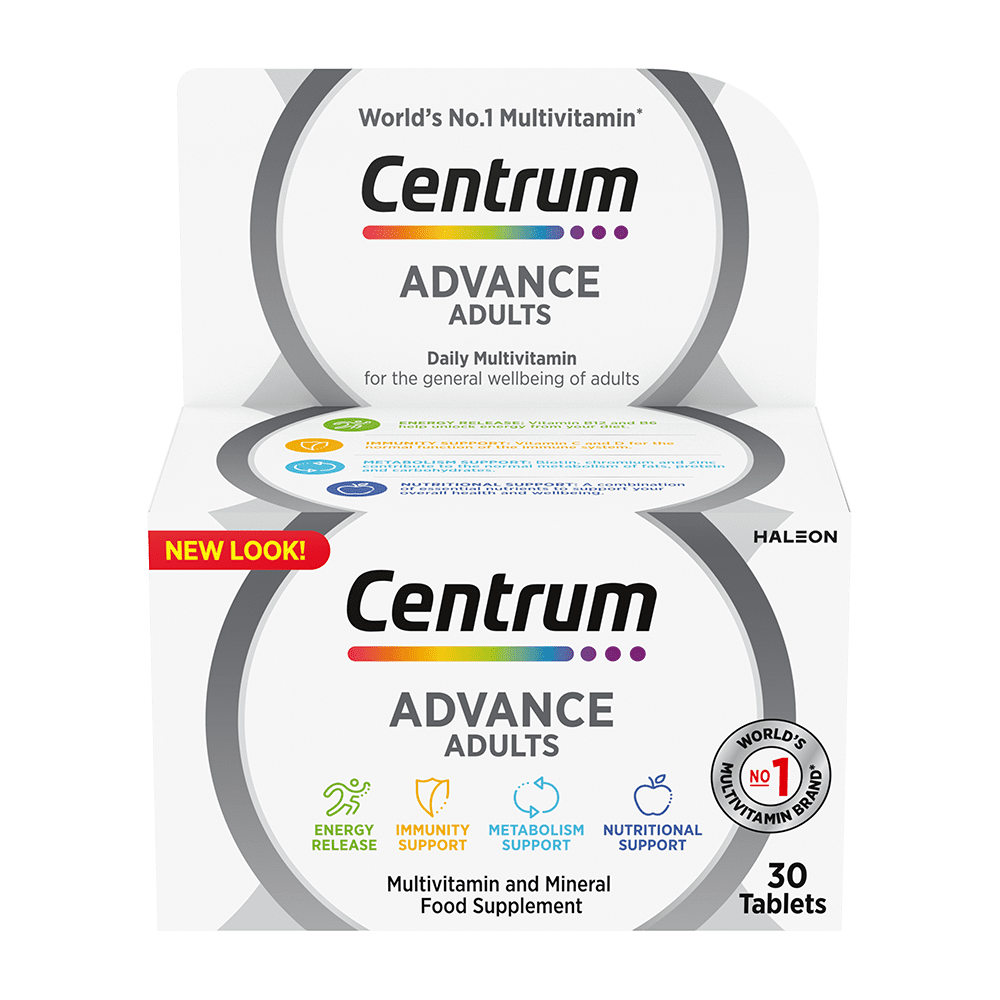 Box of Centrum Advance multivitamins