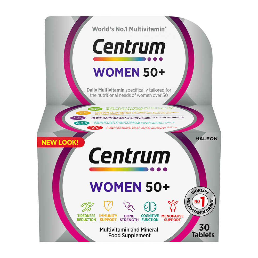 Box of Centrum Women 50+ multivitamins